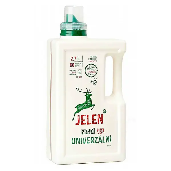 JELEN gel na praní univerzální 60 pracích dávek 2,7 l