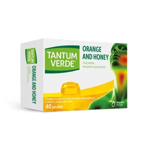 TANTUM VERDE Orange & honey 3 mg 40 pastilek