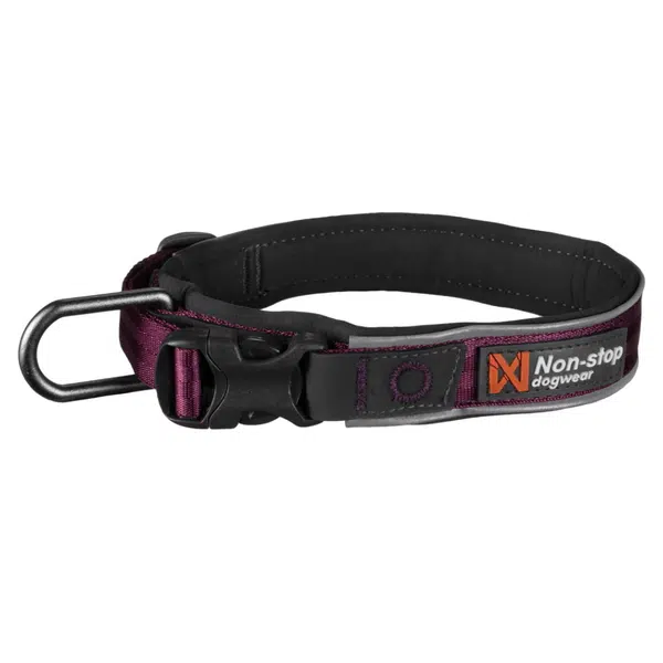 NON-STOP Dogwear Roam obojek pro psy fialový, Velikost: S