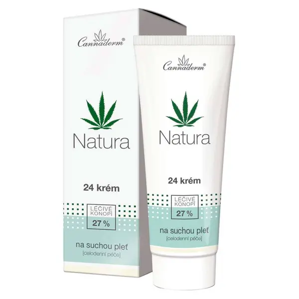 CANNADERM Natura 24 krém na suchou pleť 75 g