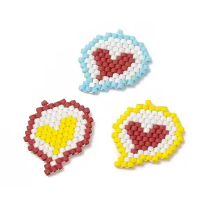 3Pcs 3 Color Handmade MIYUKI Japanese Seed Loom Pattern Seed Beads