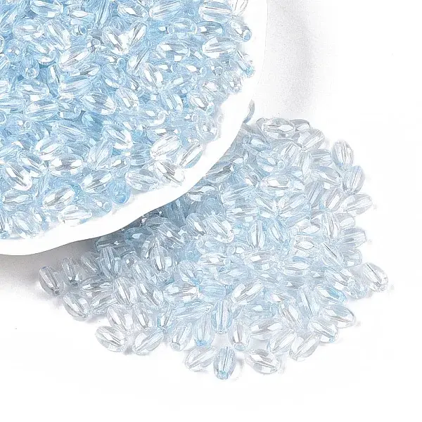 Transparent Colours Luster Glass Seed Beads