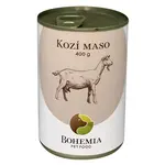 BOHEMIA PET FOOD Konzerva kozí maso ve vlastní šťávě pro psy 400 g