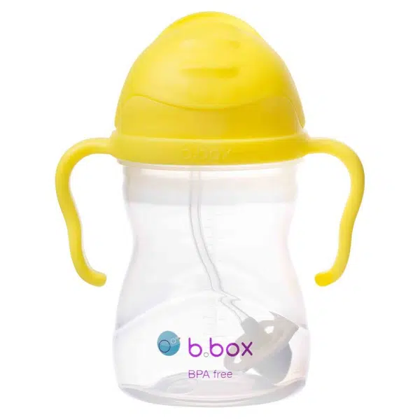 B.BOX Hrneček s brčkem citron 6m+ 240 ml