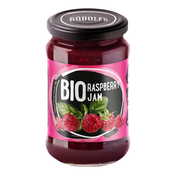 RUDOLFS Malinový džem BIO 400 g