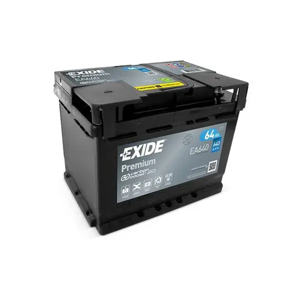 Autobaterie EXIDE Premium EA640 64Ah 12V 640A