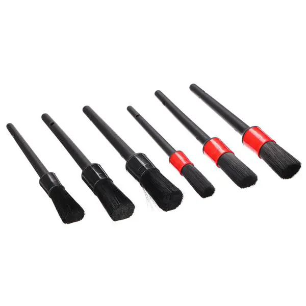 Sada precizních štětců pro čištění auta SIXTOL DETAILING BRUSH 6 6ks