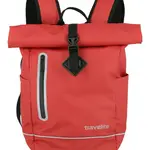 Roll-top batoh Travelite Basics Roll-up Plane Red