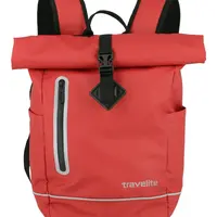 Roll-top batoh Travelite Basics Roll-up Plane Red