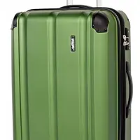 Střední skořepinový kufr Travelite City 4w M Green