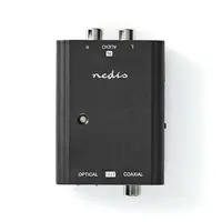 Převodník 2x Cinch/Toslink NEDIS ACON2508BK