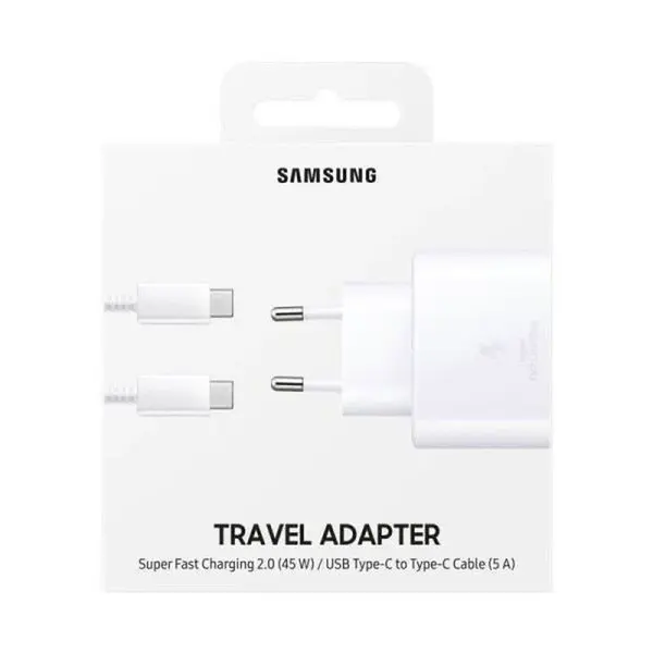 Nabíječka telefonu SAMSUNG EP-TA845EBE White