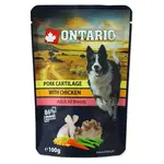 ONTARIO Kapsička vepřová chrupavka s kuřecím ve vývaru 100 g