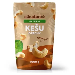 ALLNATURE Kešu jádra 1000 g