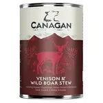 CANAGAN Venison & wild boar stew konzerva pro psy 400 g
