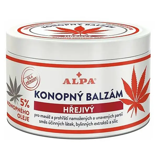 ALPA Konopný balzám hřejivý 250 ml
