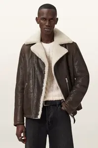 AllSaints  kožich pánský kožený XYLON