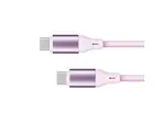 Kabel KRUGER & MATZ KM1269-1P Basic USB-C/USB-C 1m Pink