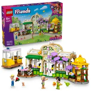 LEGO® Friends Kavárna plná rostlin a květinářství