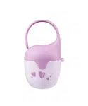 BABYONO Pouzdro na dudlík růžová