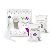 KETOMIX Proteinový koktejl káva + lesní plody 30 g x 40 porcí