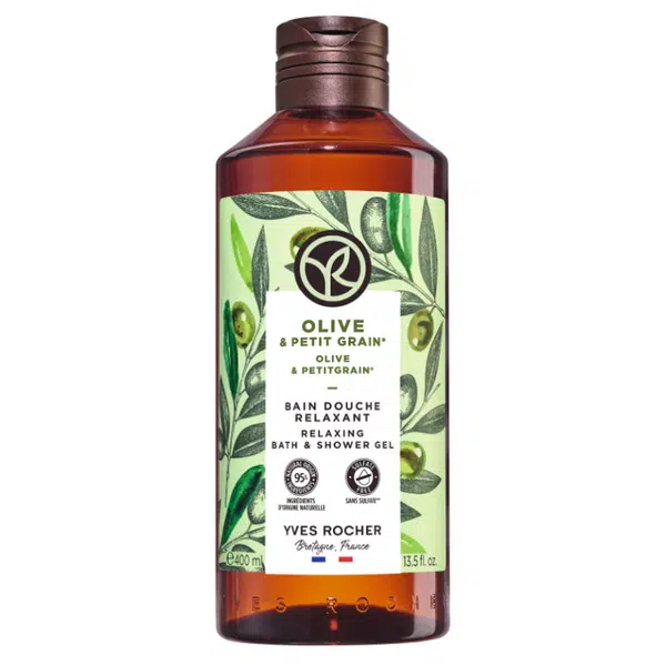 YVES ROCHER Oliva & petit grain sprchový gel 400 ml