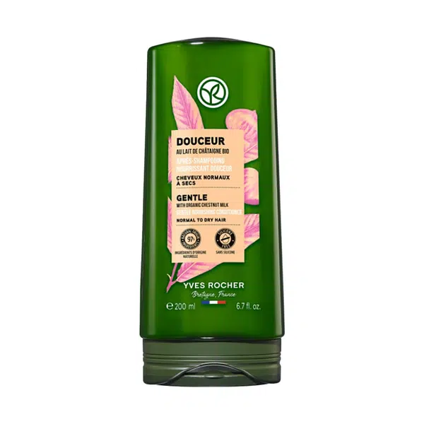 YVES ROCHER Jemný kondicionér s bio kaštanovým mlékem 200 ml