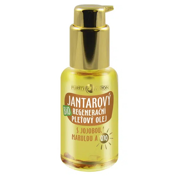 PURITY VISION Jantarový hloubkově regenerační pleťový olej BIO 45 ml