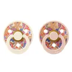 BIBS x Liberty Dudlíky z přírodního kaučuku Colour 2ks, velikost 1 - Blossom Blush Mix