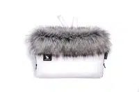 COTTONMOOSE Rukávník na kočárek White