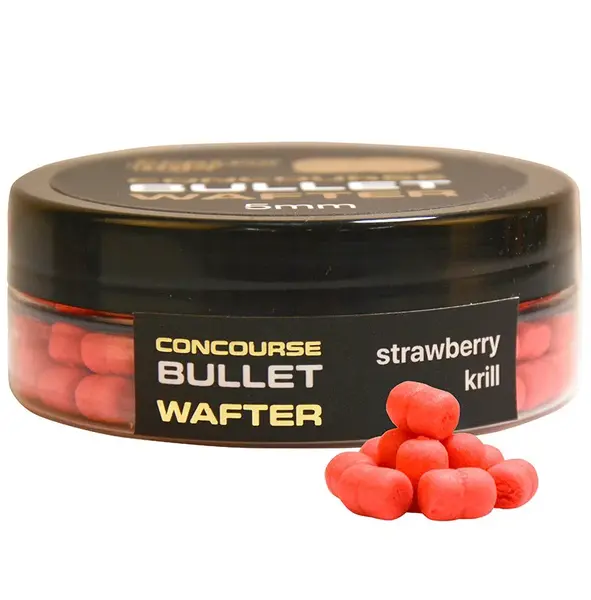 Benzar mix vyvážená nástraha concourse bullet wafter 5 mm - jahoda krill