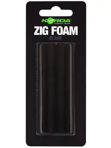 Korda pěnové válečky zig foam - černá