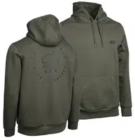 Nash mikina make it happen carp logo hoody green - xl