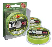 Wft splétaná šňůra micro braid kg line 150 m - 0,10 mm 6 kg