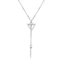 Beneto Stříbrný náhrdelník s přívěskem AGS1150/60