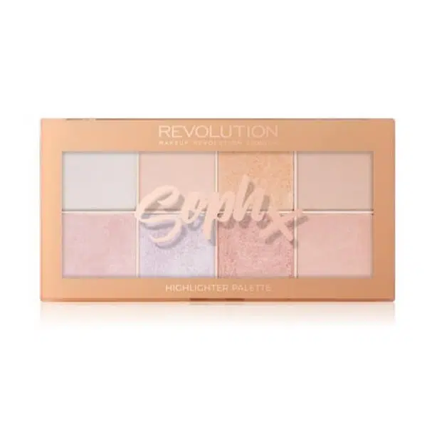 Revolution Paletka rozjasňovačů Soph X (Highlighter Palette) 16 g