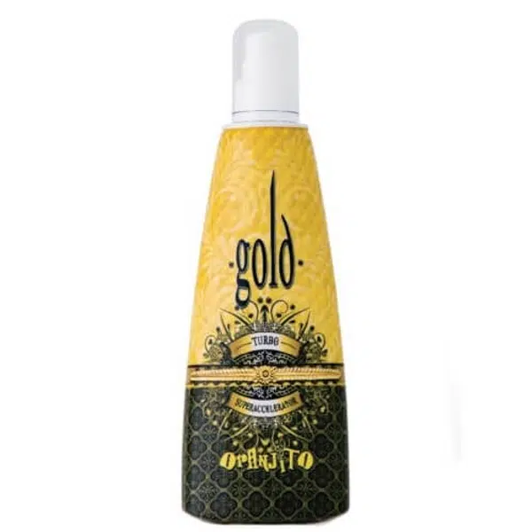 Oranjito Opalovací mléko do solária Gold Turbo (Superaccelerator) 250 ml