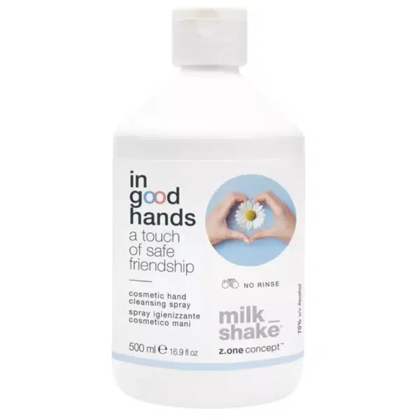 Milk Shake Čisticí sprej na ruce In Good Hands (Cosmetic Hand Cleasing Spray) 500 ml