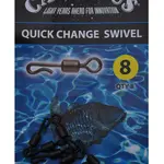 Carp´r´us obratlík quick change swivel velikost 8