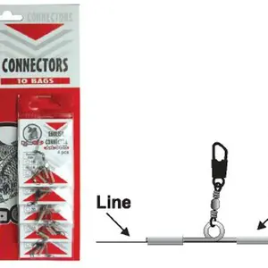 Falcon konektor na anglický splávek 4ks