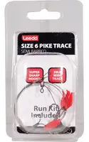 Leeda dravcový systémek pike trace semi barbed vel.6