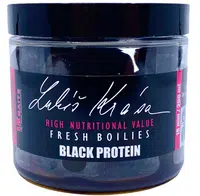 Lk baits boilie fresh lukáš krása black protein - 200 ml 18 mm