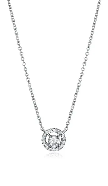 Viceroy Elegantní stříbrný náhrdelník se zirkony Clasica 13013C000-30