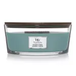 WoodWick Vonná svíčka loď Evergreen Cashmere 453,6 g
