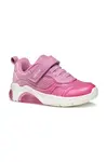 Dětské sneakers boty Geox FADINLIGHT růžová barva, J46M4C.0EE54