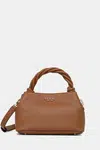 Kabelka Guess SANSA hnědá barva, HWNG84 76110