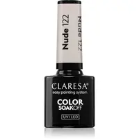 Claresa SoakOff UV/LED Color Nude gelový lak na nehty odstín 122 5 g