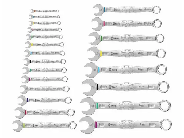 Wera 020232 Očkoploché klíče 5,5 ÷ 32 mm Joker 22 Set 1 (Sada22 dílů)