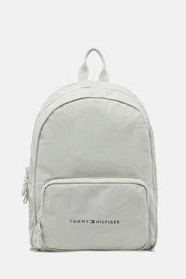 Dětský batoh Tommy Hilfiger zelená barva, velký, AU0AU01864