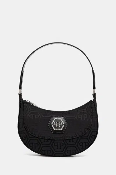 Kabelka Philipp Plein černá barva, PAEA WBA2104 PTE021N
